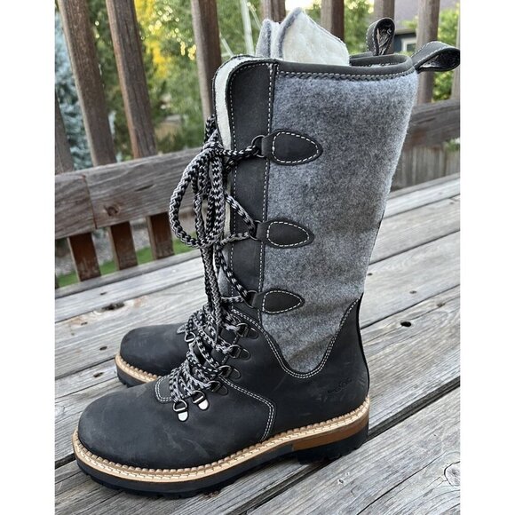 Bos & Co. Algid Women's 37 US 6-6.5 Tall Winter Boots - Picture 5 of 11